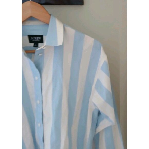 J. Crew Collection Relaxed Cropped Shirt - Picture 3 of 11